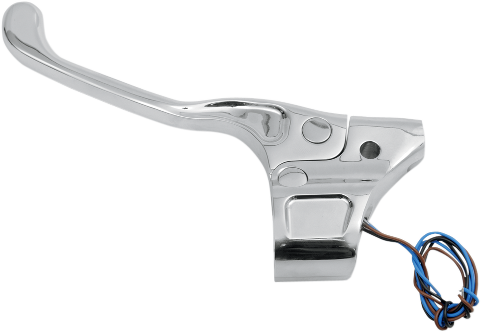 Clutch Lever Assembly - Chrome - Lutzka's Garage