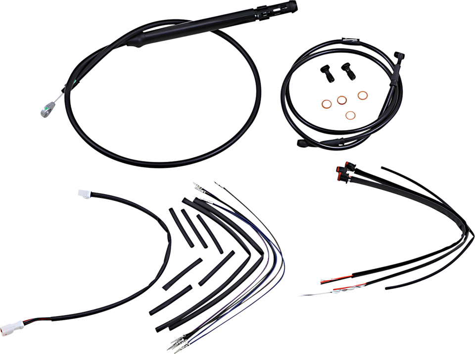 Control Kit - 12" Ape Hanger Handlebars