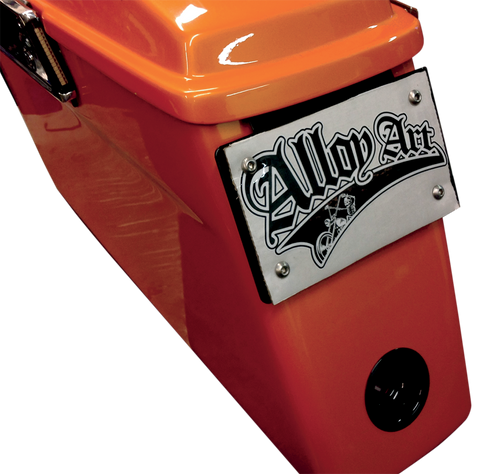 License Plate Mount - Black - Lutzka's Garage