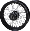 Wheel - Laced - 40 Spoke - Rear - Black - 16x3 - 02-07 FLT - Lutzka's Garage