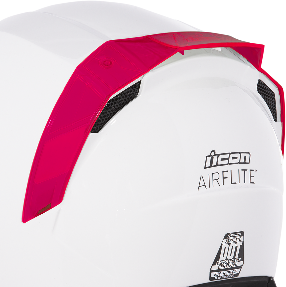 Airflite Rear Spoiler - Dayglo Red - Lutzka's Garage