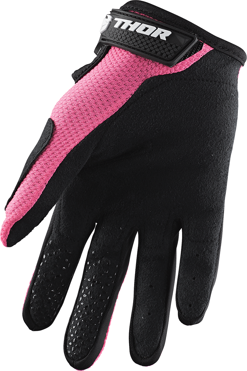 Womens Sector Gloves - Pink - Small - Lutzka's Garage