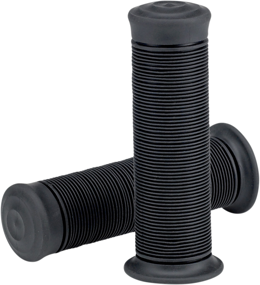 Grips - Kung Fu - 1" - Black - Lutzka's Garage