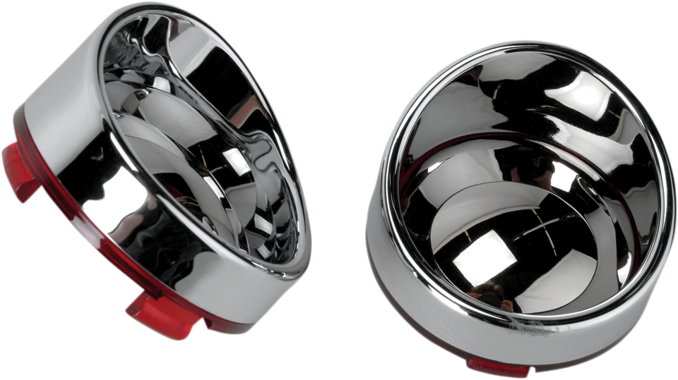 Visor-Style Bezel/Lenses - Red/Mirror - Lutzka's Garage