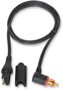 Charger Cord - SAE 90 Degree to DIN Adapter - 40"