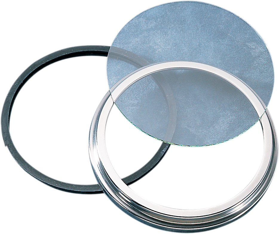 Bezel/Lens Kit for FL-Style Speedometer - 5" Diameter