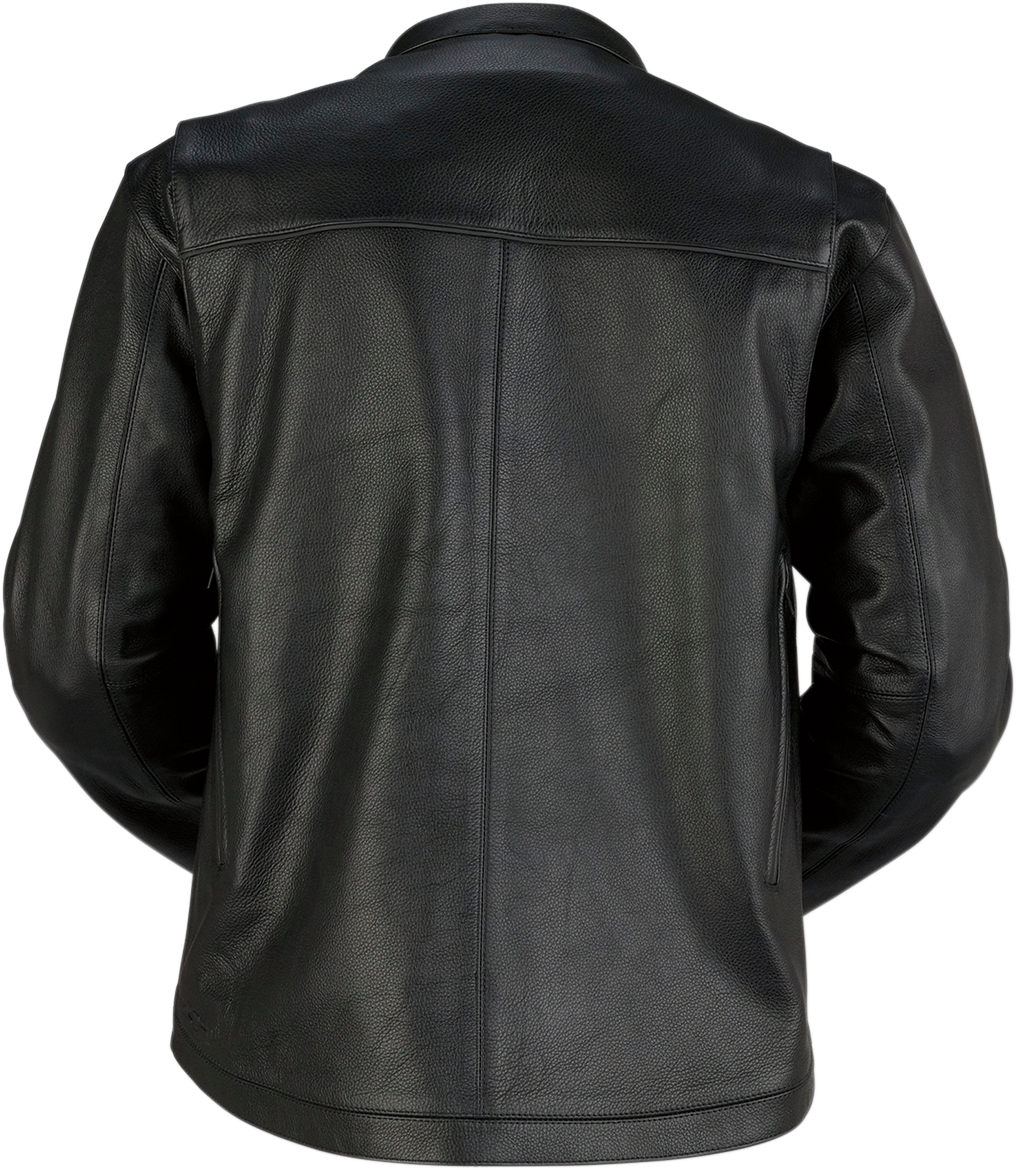 Munition Leather Jacket - Black - Small - Lutzka's Garage