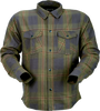 Flannel Shirt - Olive - Small - Lutzka's Garage