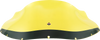 Kolor Flare Windshield - 9" - Yellow Ice - FXRP