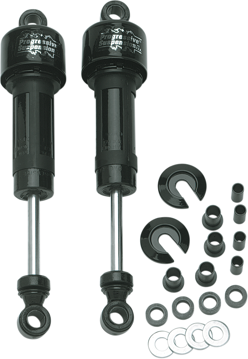 Shocks w/out Spings - 12-Series - Black - 11.5