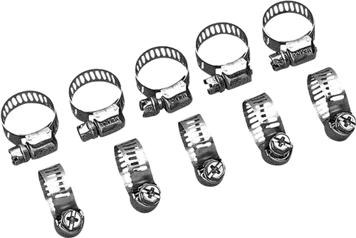 Fuel Line Mini Clamp - Stainless Steel - Lutzka's Garage