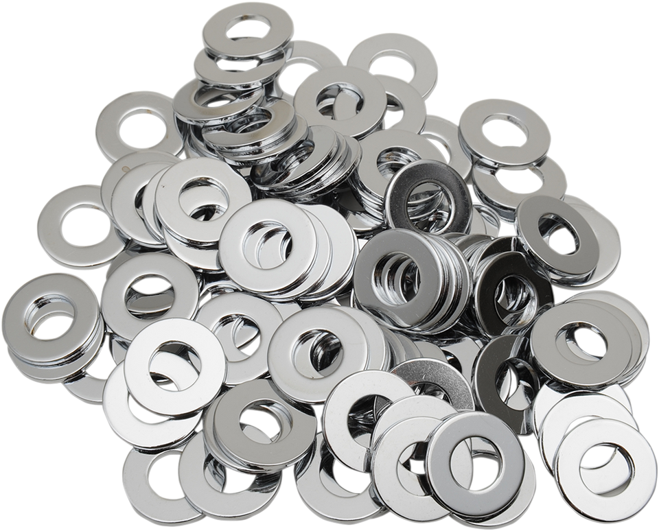 1/4" Chrome Flat Washer