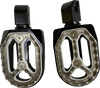 Qualifier Foot Pegs - Black - Passenger - Lutzka's Garage
