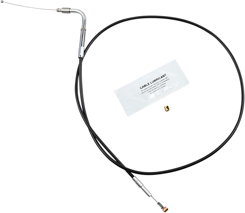 Idle Cable - +6" - Black - Lutzka's Garage