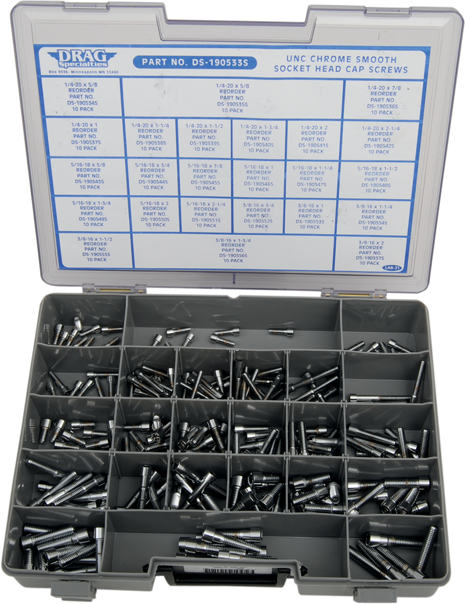 Unified National Coarse Smooth Socket Head Assortment
