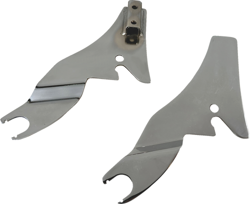 Quick Release Side Plates - Chrome - Lutzka's Garage