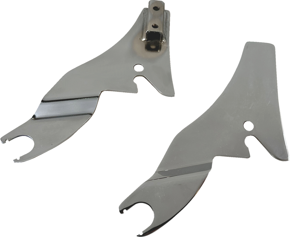 Quick Release Side Plates - Chrome - Lutzka's Garage