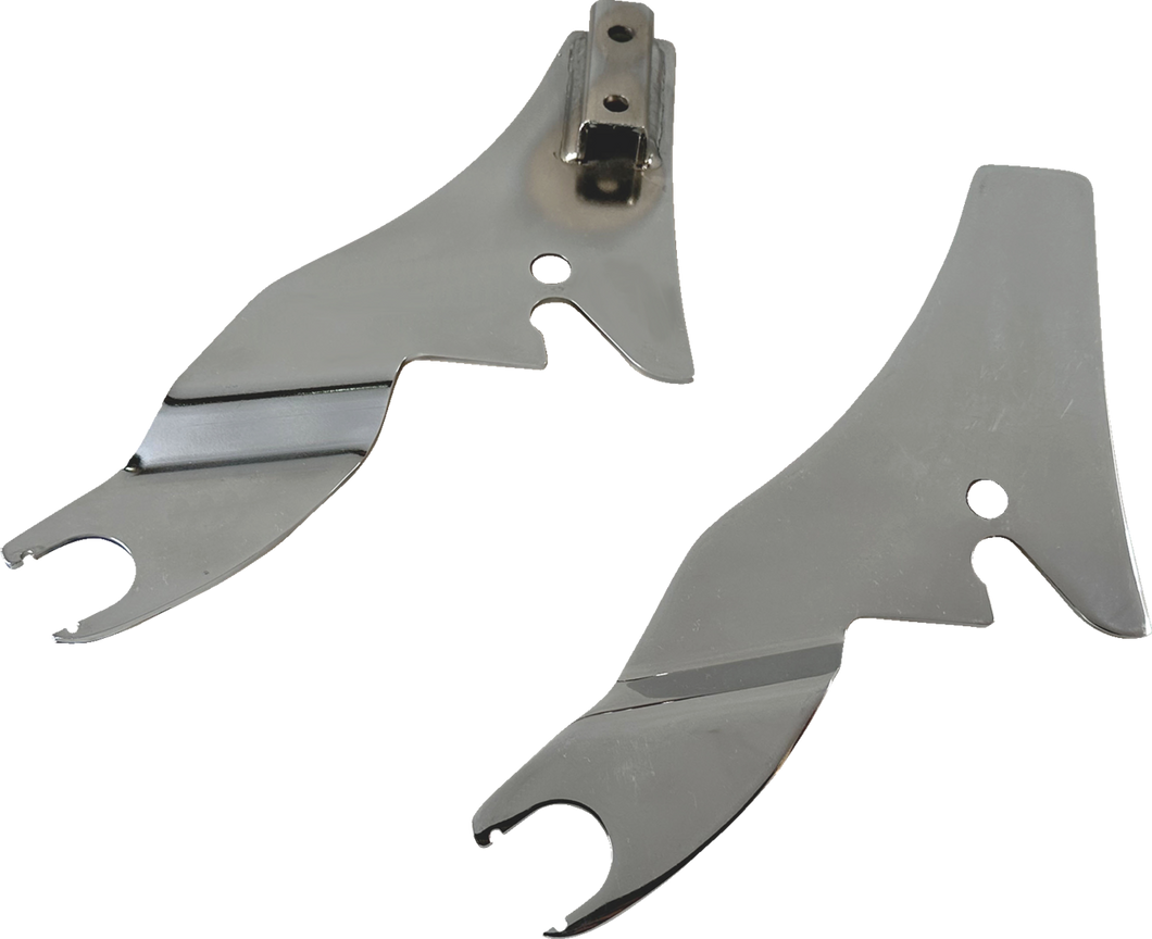 Quick Release Side Plates - Chrome - Lutzka's Garage