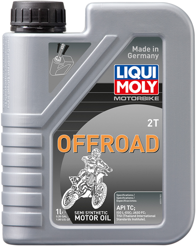 Off-Road Semi-Synthetic 2T Oil - 1 L - Lutzka's Garage