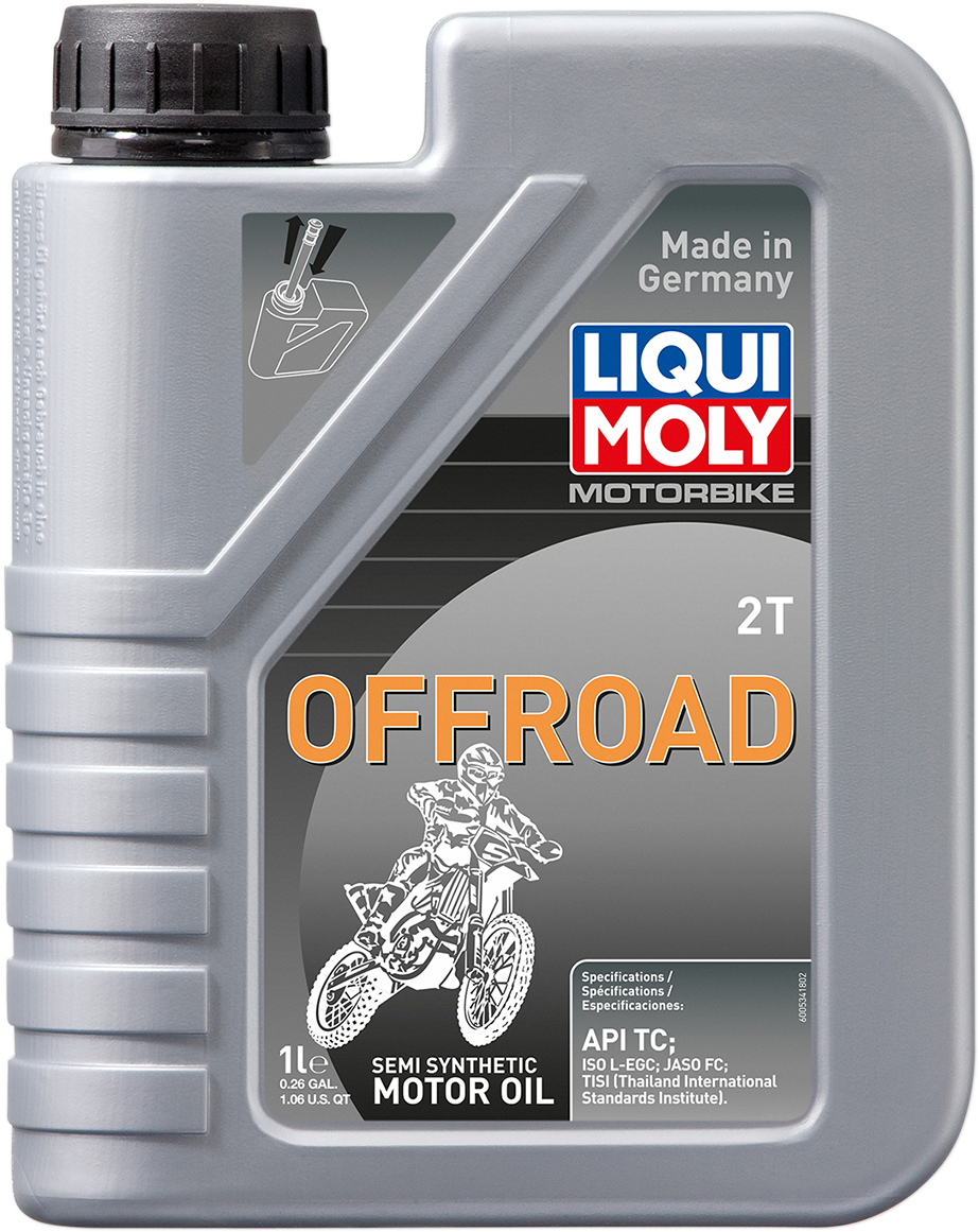 Off-Road Semi-Synthetic 2T Oil - 1 L - Lutzka's Garage