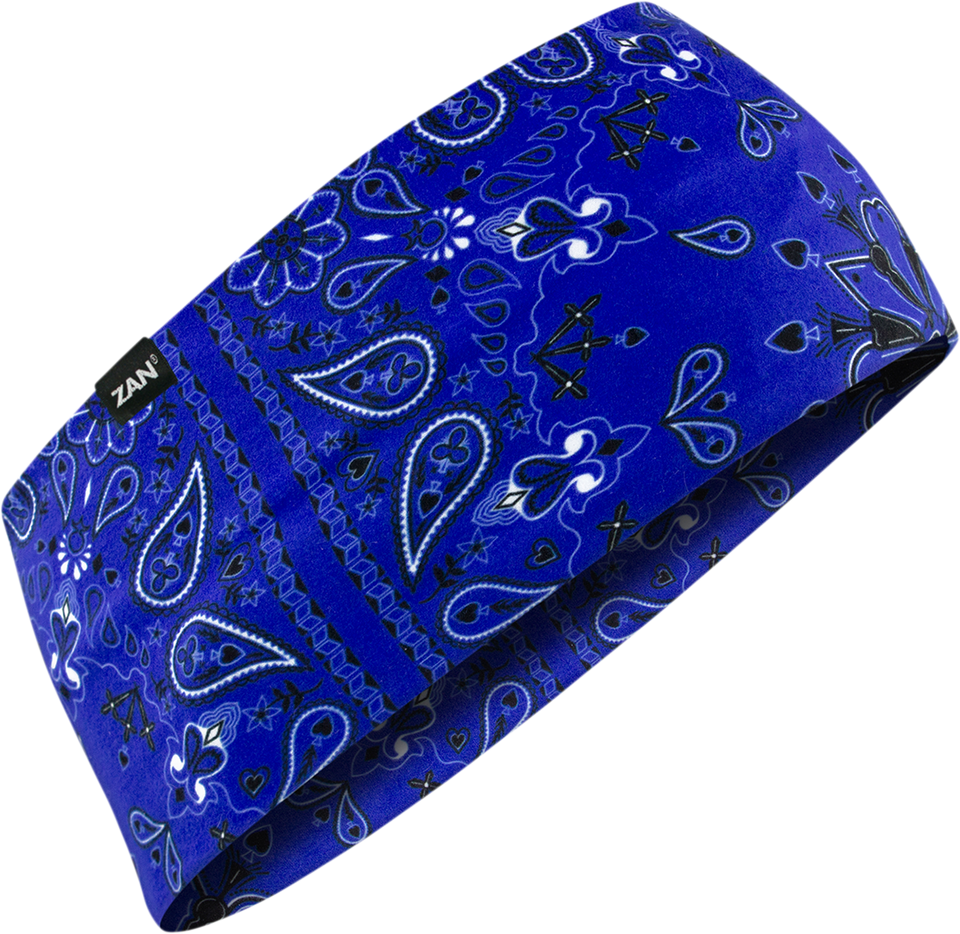 SportFlex® Headband - Navy Paisley - Lutzka's Garage