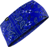 SportFlex® Headband - Navy Paisley - Lutzka's Garage