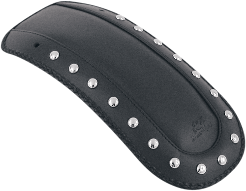 Solo Seat Fender Bib - Studded Chrome