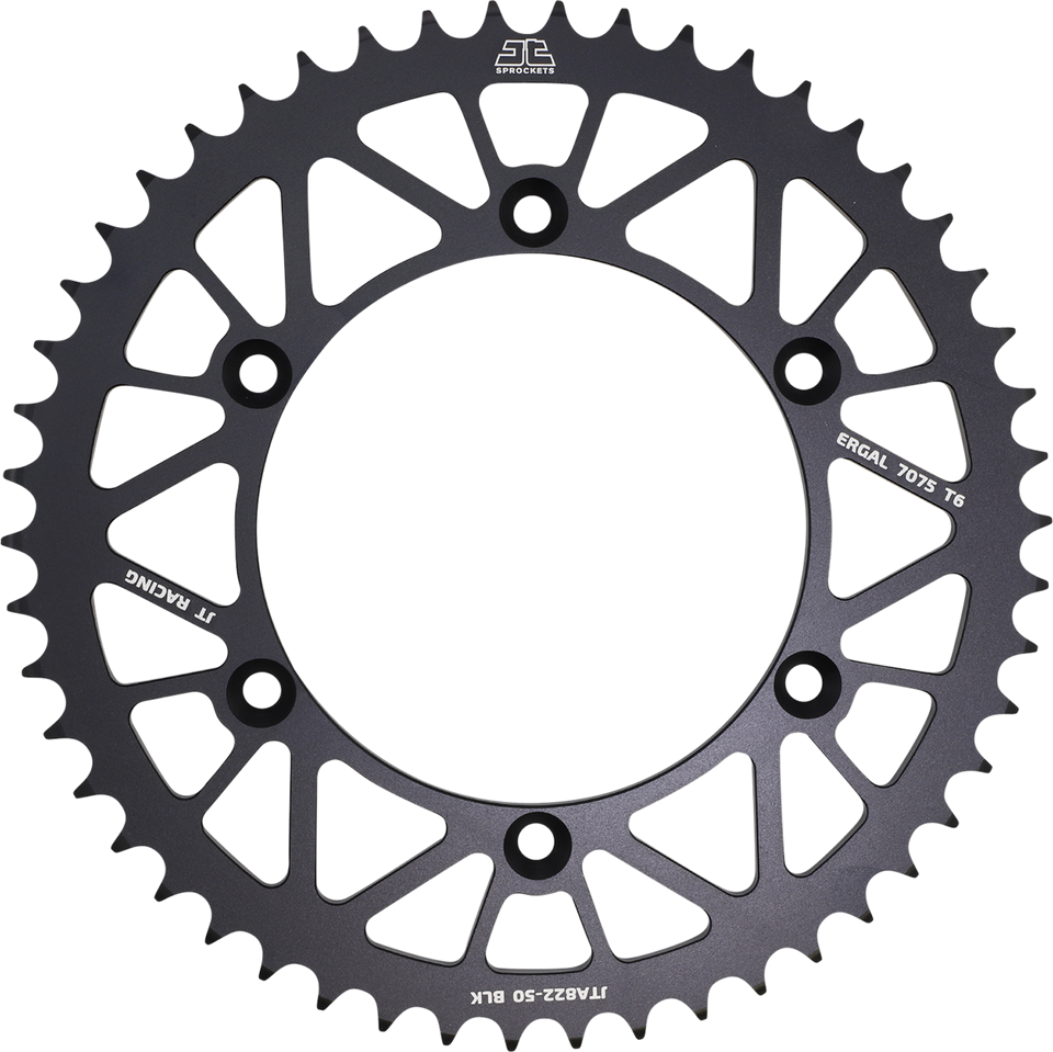 Rear Sprocket - 520 - Black - 50 Tooth - Lutzka's Garage