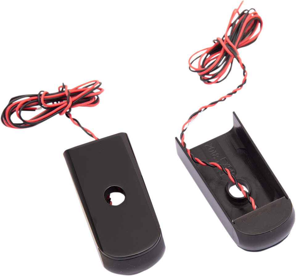 LED Strut Light - Smoke/Red Black 18ST