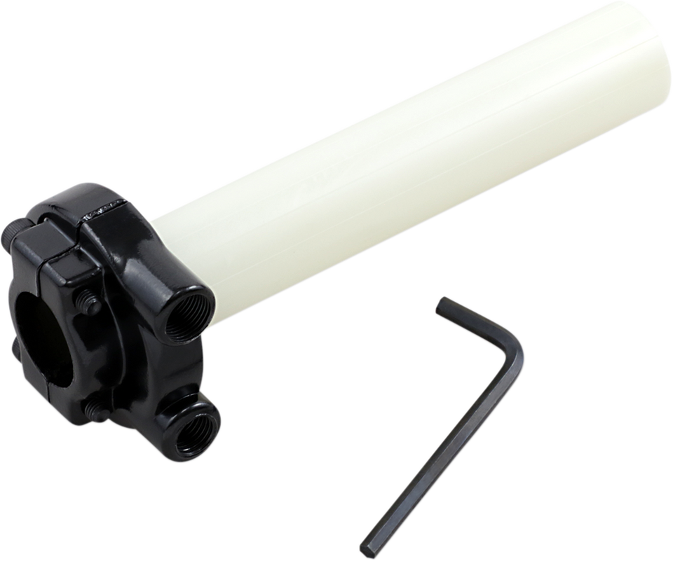 Throttle Kit - Push/Pull - Black Cable