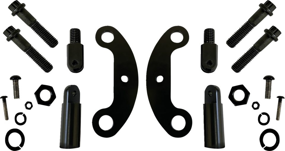 Fog Light Mount - Black - Lutzka's Garage