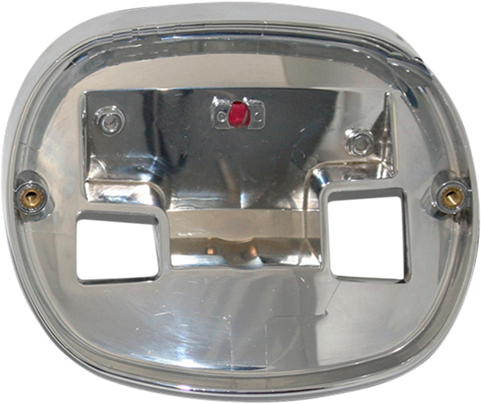 Taillight Base Plate - Chrome - Lutzka's Garage