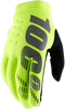 Brisker Gloves- Fluo Yellow/Black - Small - Lutzka's Garage