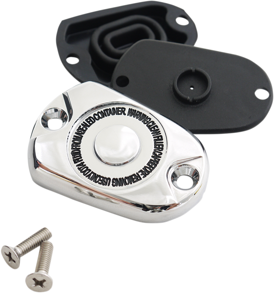 Rear Master Cylinder - XL 14+ - Chrome - Lutzka's Garage