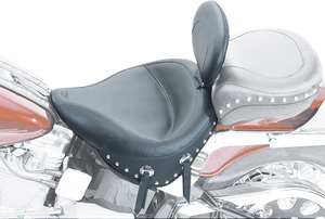 Wide Studded Seat - Drivers Backrest - Softail 84-99
