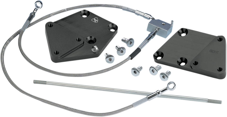 Forward Control Extension - 3" - 07-17 Softail - Lutzka's Garage