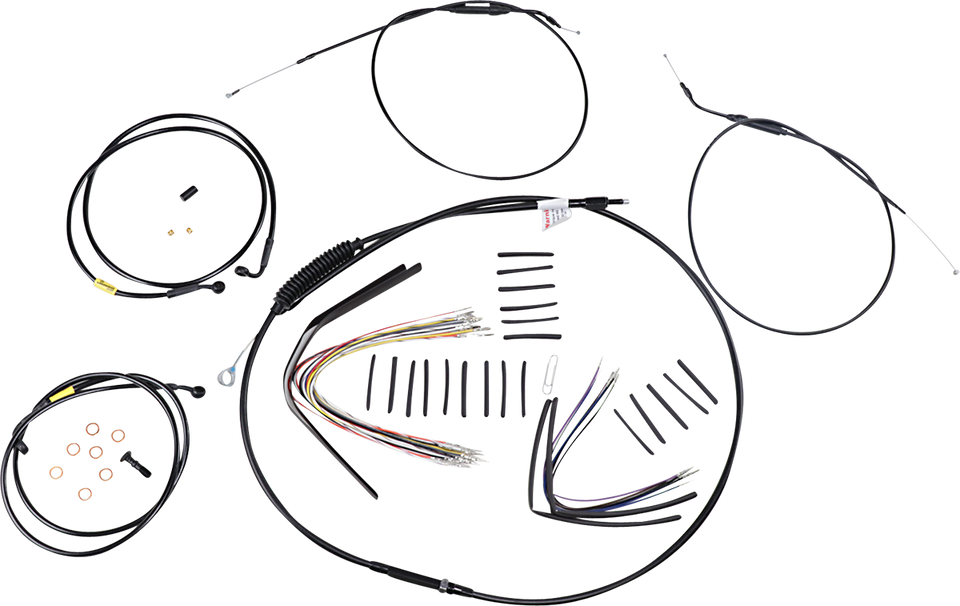 Control Kit - 16" Ape Hanger Handlebars