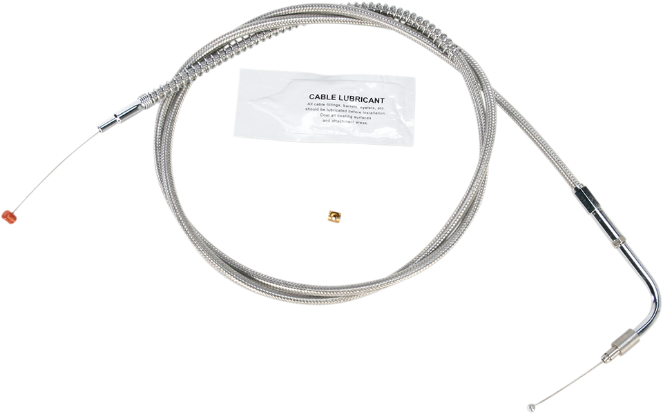 Idle Cable - +12" - Stainless Steel - Lutzka's Garage