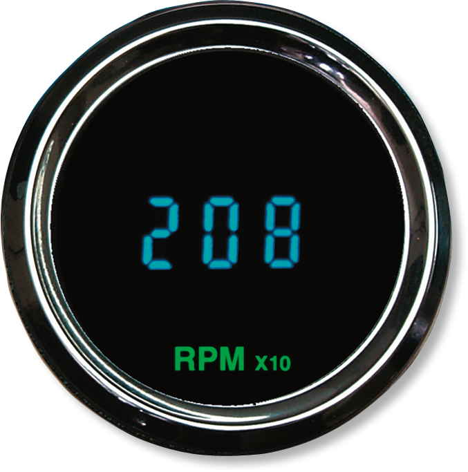 3027 Odyssey II Tachometer - Resolution 10 RPM - 2.0625"