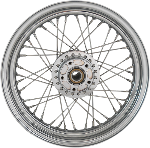 Wheel - Laced - 40 Spoke - Front - Chrome - 16x3 - 14+ 1200C/1200X - Lutzka's Garage