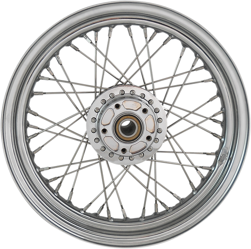 Wheel - Laced - 40 Spoke - Front - Chrome - 16x3 - 11+ 1200C/1200X - Lutzka's Garage