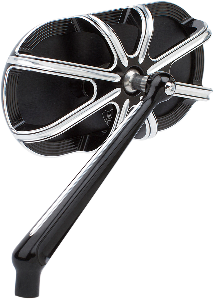 10 Gauge Mirror - Black - Left - Lutzka's Garage