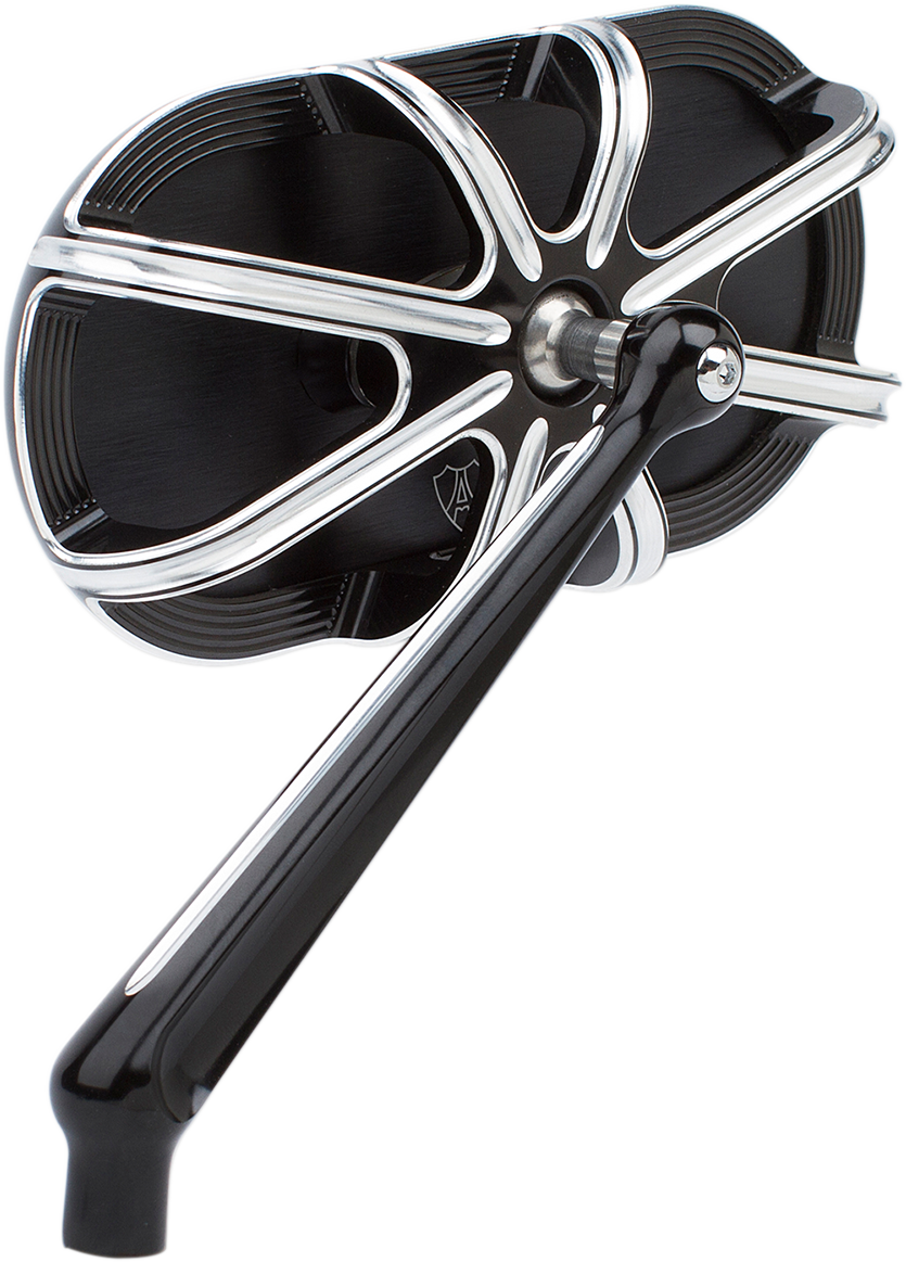 10 Gauge Mirror - Black - Left - Lutzka's Garage