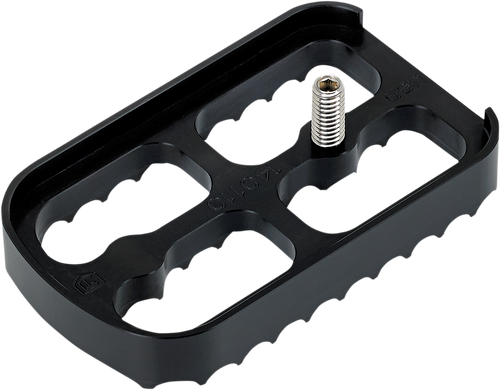 Serated Brake Pedal - Black - Lutzka's Garage
