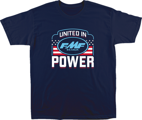 United in Power T-Shirt - Navy - Small - Lutzka's Garage
