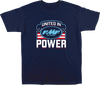 United in Power T-Shirt - Navy - Small - Lutzka's Garage