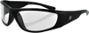 Iowa Sunglasses - Shiny Black - Clear - Lutzka's Garage