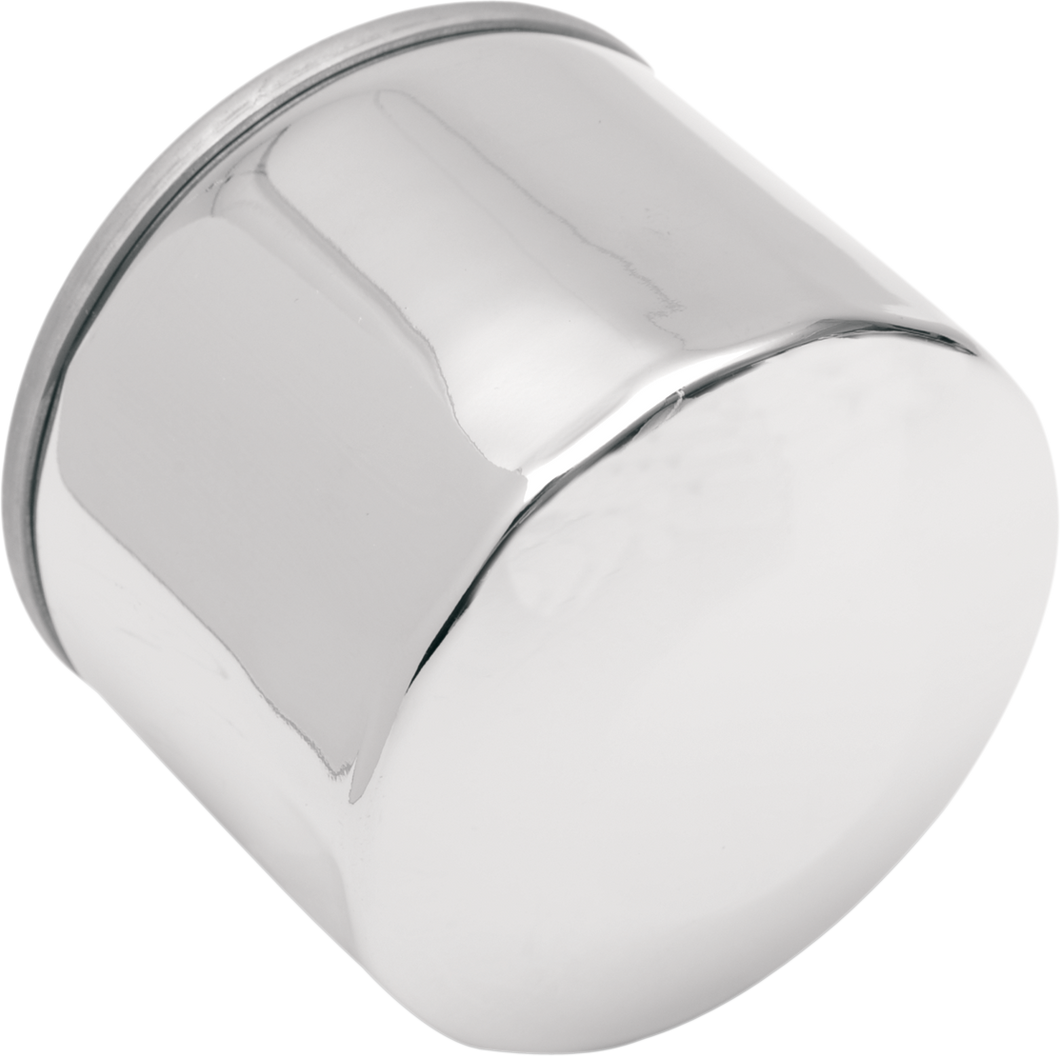 Magnetic Ring Oil Filter - Chrome - 2-1/4