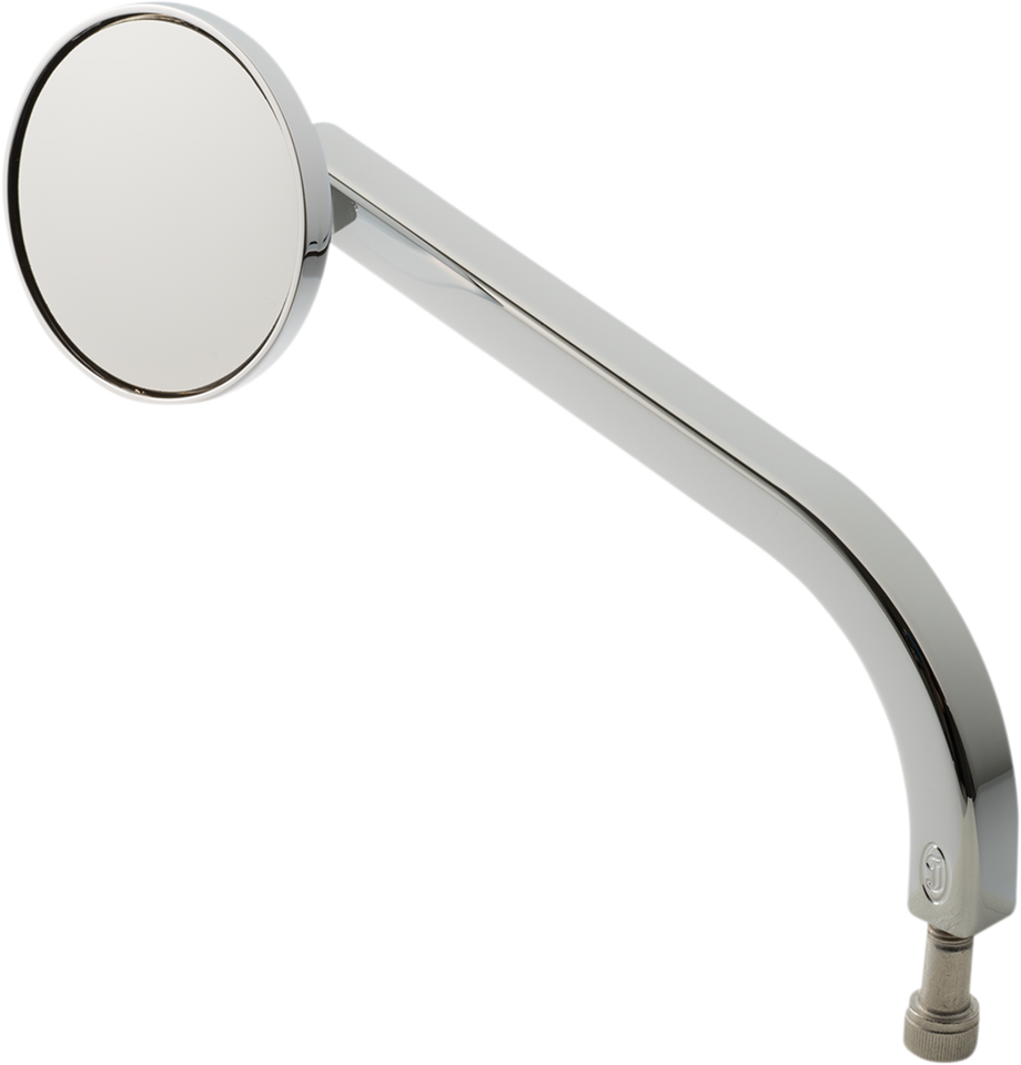 No. 2 Standard 2-1/4" Round Mirror - Chrome - Left - Lutzka's Garage