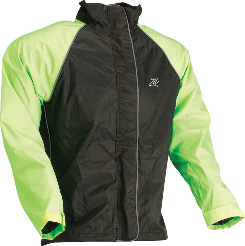 Womens Waterproof Jacket - Hi-Vis Yellow - XS - Lutzka's Garage